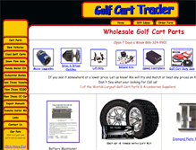 Tablet Screenshot of acegolfcarts.com